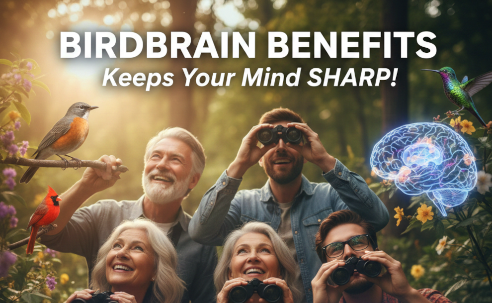 Birdbrain Benefits: How Birdwatching Keeps Your Mind Sharp