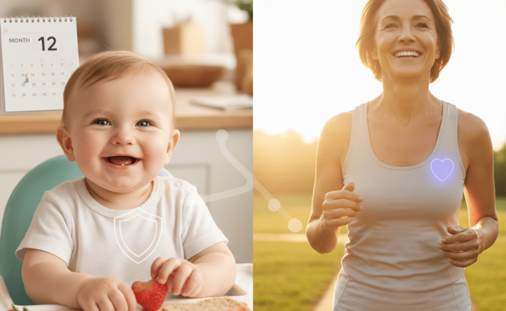 Less Sugar as a Baby Means a Stronger Heart as an Adult!