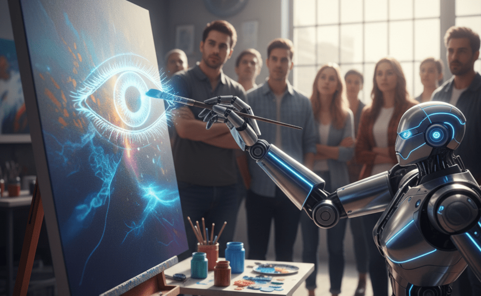 Seeing the Creative Process Makes Us Think AI is More Creative!