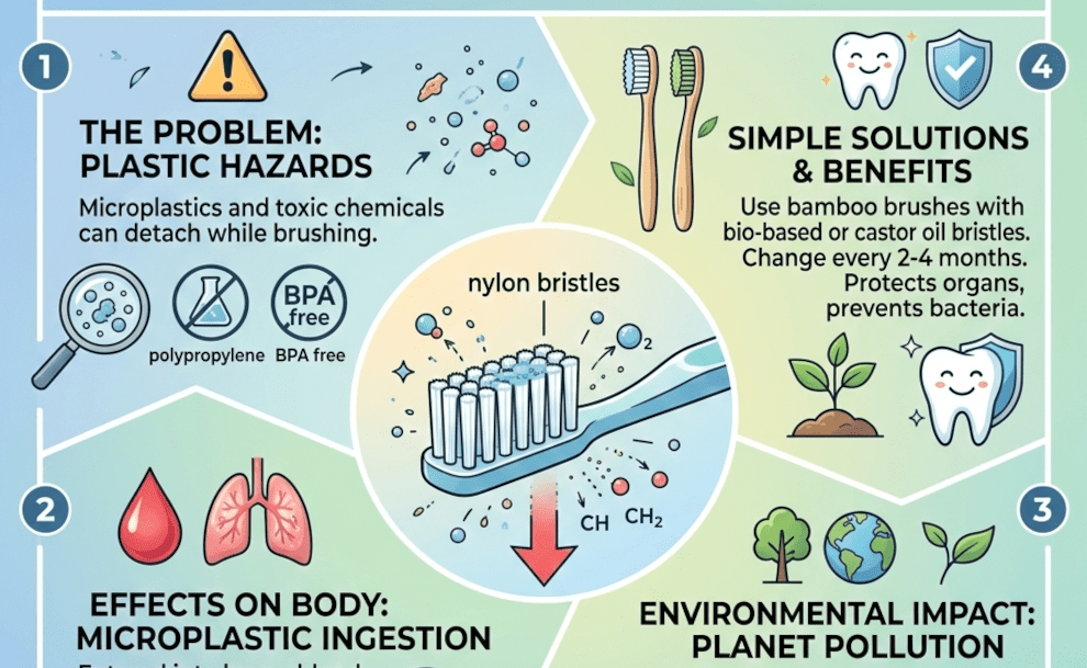Ditch the Plastic: Why Your Toothbrush Could Be Harming Your Health
