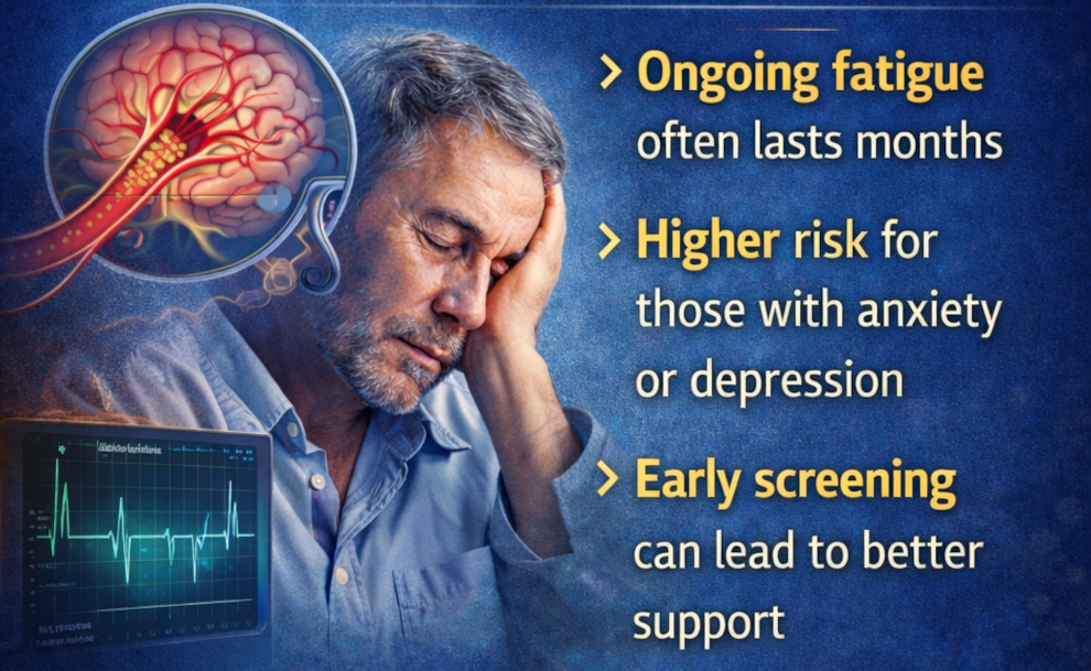 Mini-Stroke Linked to Year-Long Fatigue Risk