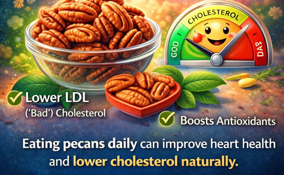 Daily Handful of Pecans May Strengthen Your Heart