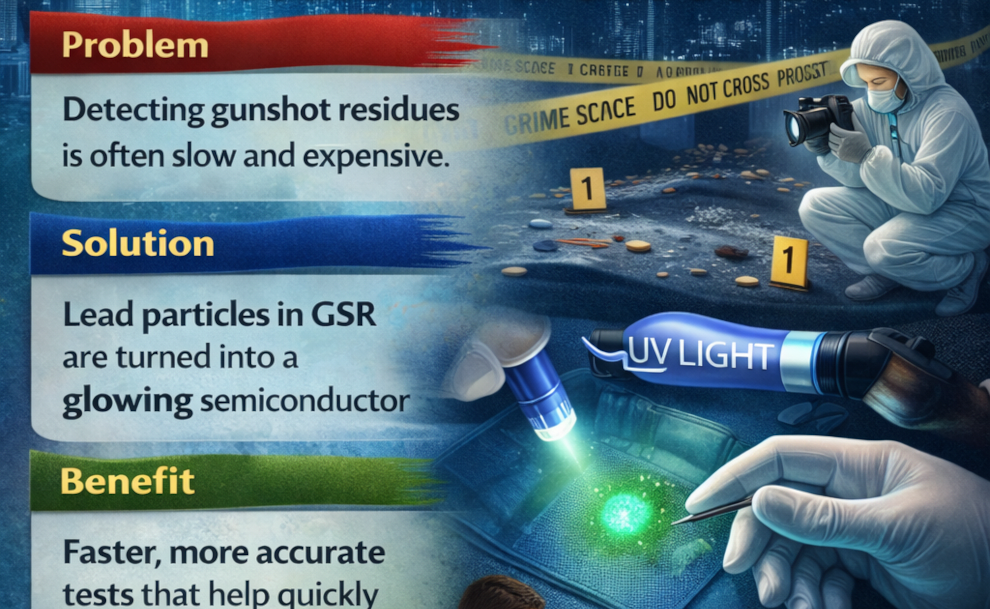 Glowing Evidence: New Light-Speed Tech to Solve Shooting Crimes!