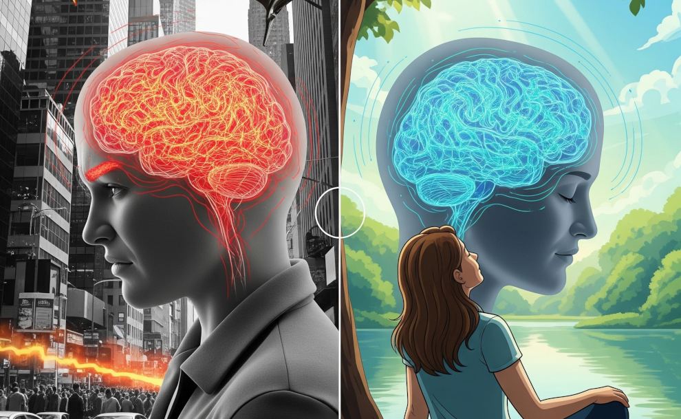 Nature Recharges the Brain: Just 15 Minutes to Lower Your Stress