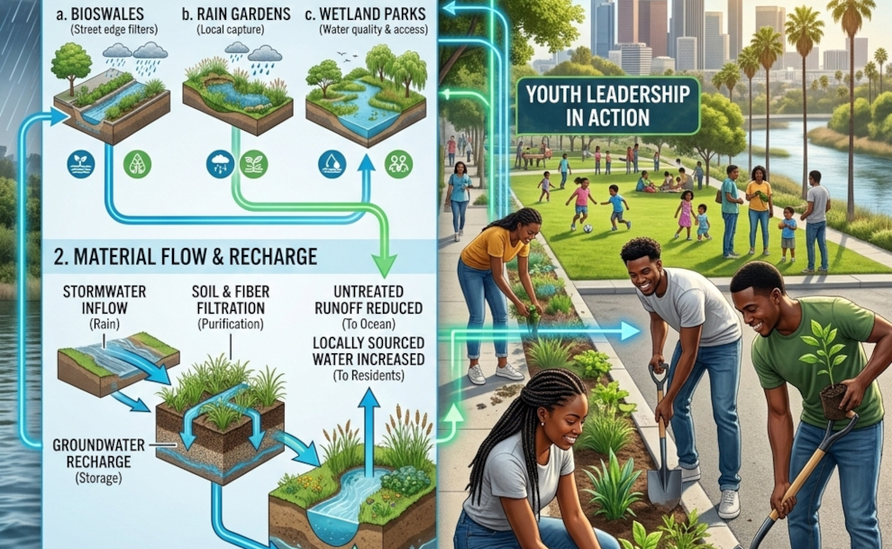 LA’s $95M Green Plan: Saving Rainwater to End the Water Crisis