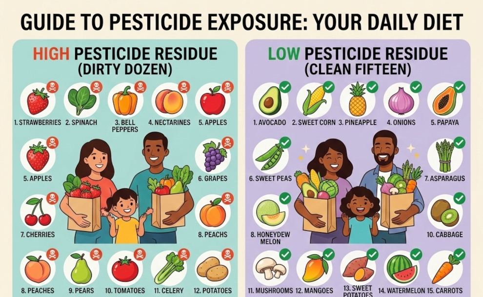 Healthy or Harmful? How Your Produce Choices Drive Pesticide Risk