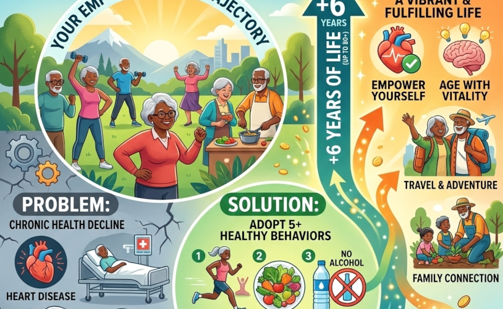 Take Control: Simple Habits That Can Add Six Years to Your Life