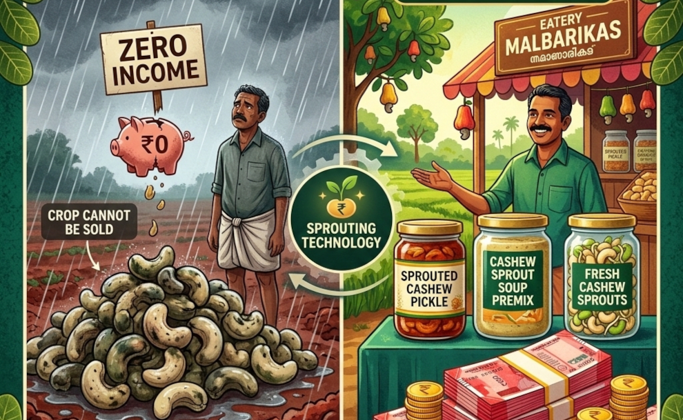 Rain to Riches: Turning Ruined Cashew Crops into a ₹25 Lakh Success