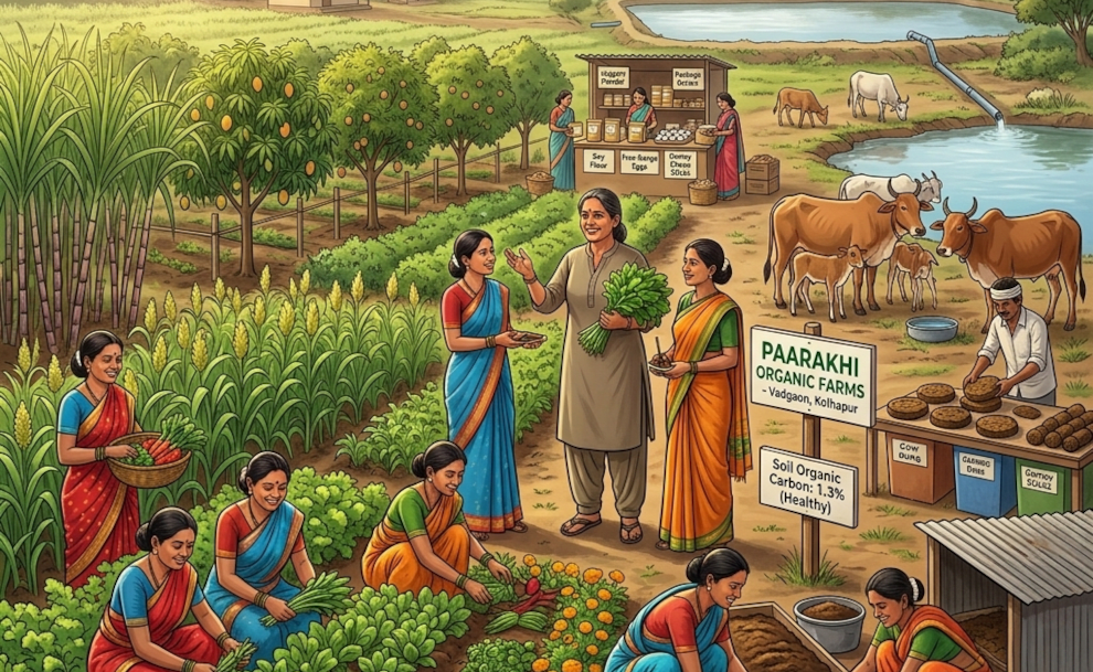 Kolhapur Mom’s Organic Farm Empowers Women and Earns Rs 40 Lakh