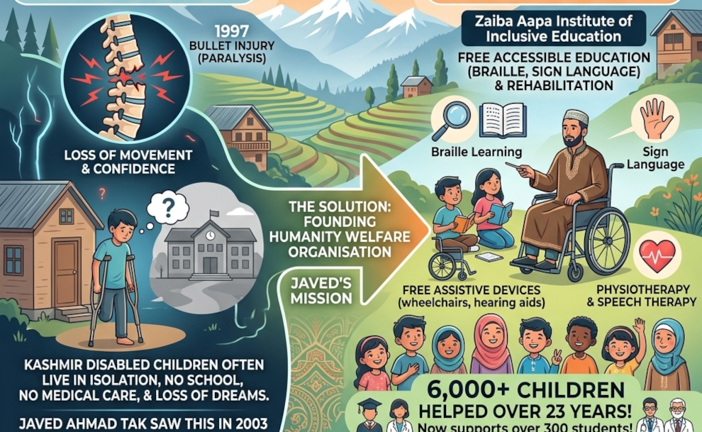 From Tragedy to Triumph: Javed’s Mission to Teach 6,000 Kids!