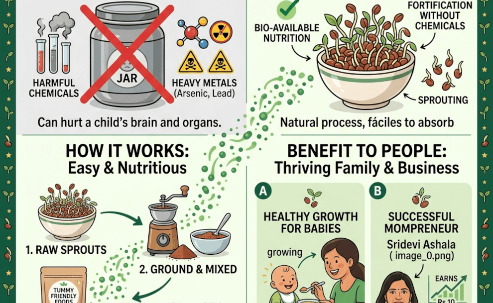 Mom Replaces Toxic Baby Food With Healthy Organic Sprout Brand