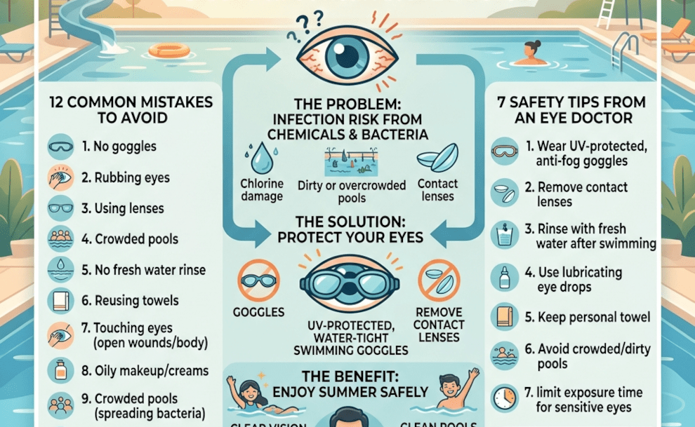 Protect Your Eyes: Stay Safe in the Pool This Summer!