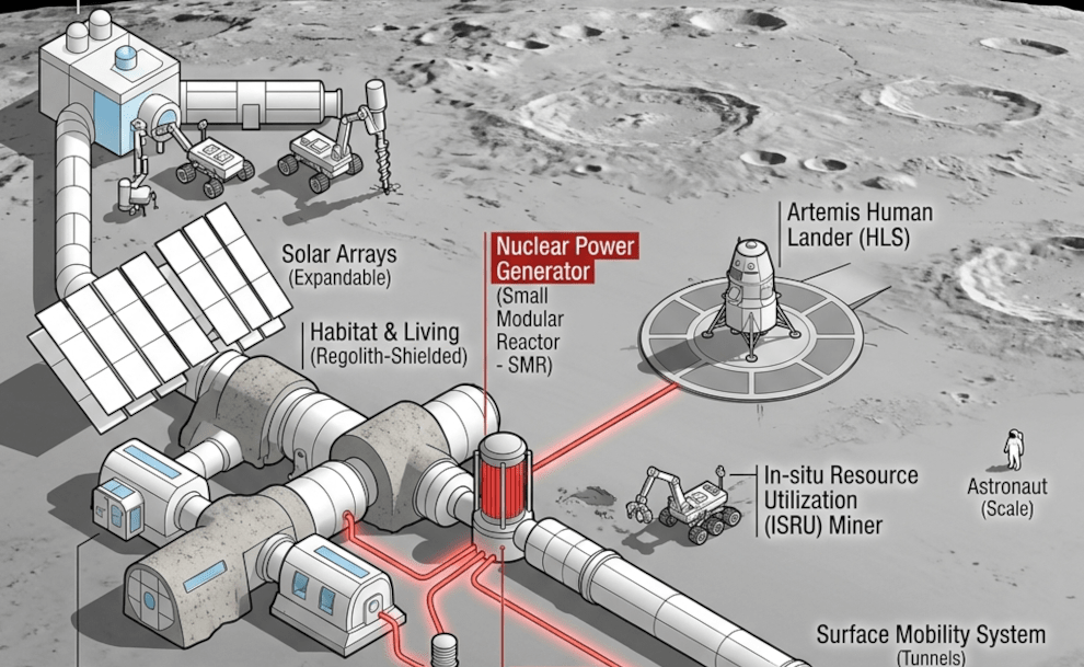 NASA Swaps Moon Station for Surface Base & Nuclear Mars Ship!