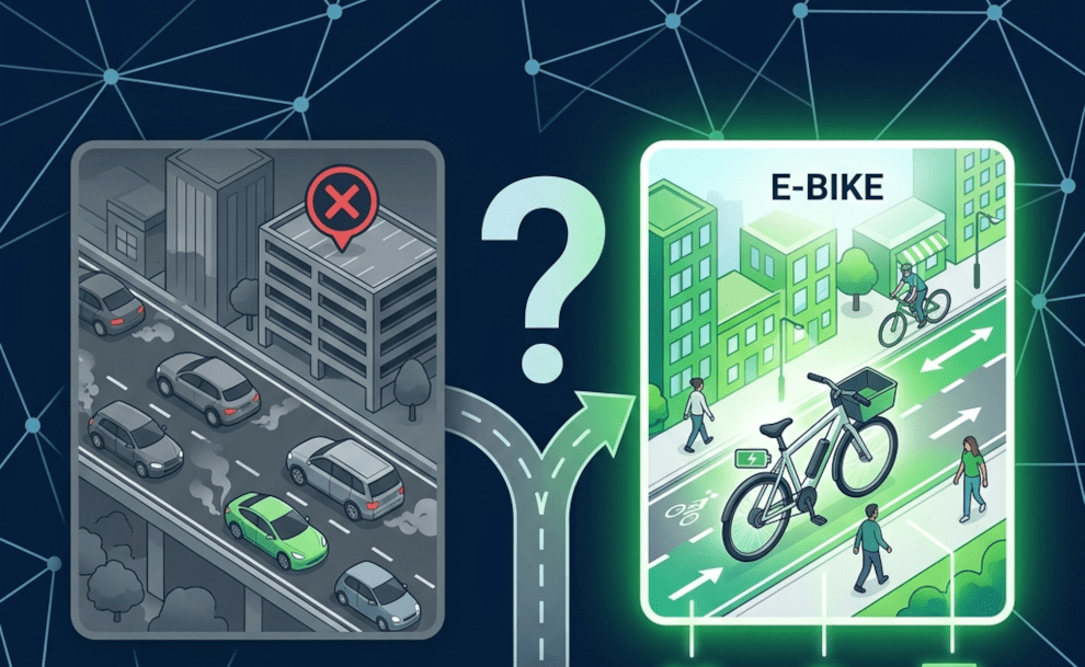 Better Cities, Safer Rides: The Big Shift from Cars to E-Bikes