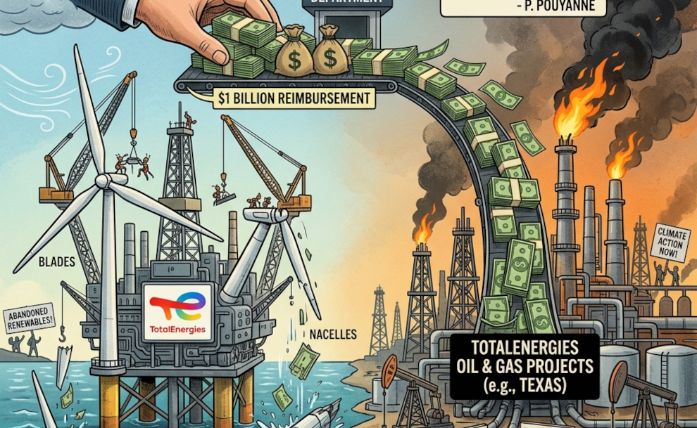 US Pays $1 Billion to Trade Offshore Wind for Oil and Gas