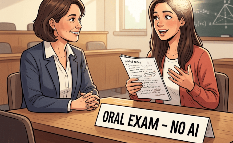 Colleges Bring Back Oral Exams to Stop AI and Help Students Learn