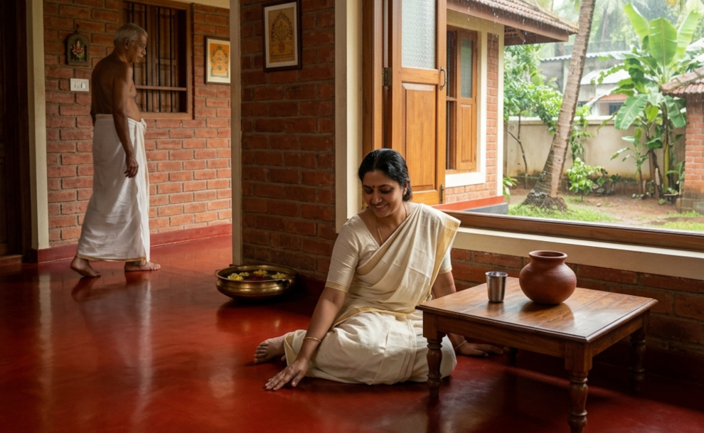 300-Year-Old Kerala Floors Keep Homes Cool Without Using Any AC