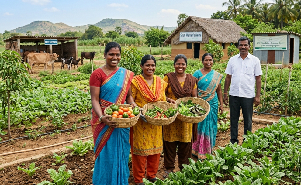 Empowering Disabled Women in Tamil Nadu to Farm, Earn & Lead