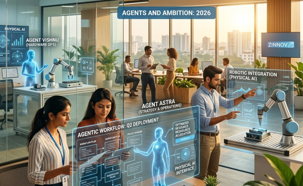 Zinnov: Agentic AI as Enterprise OS Redefines 2026 Innovation