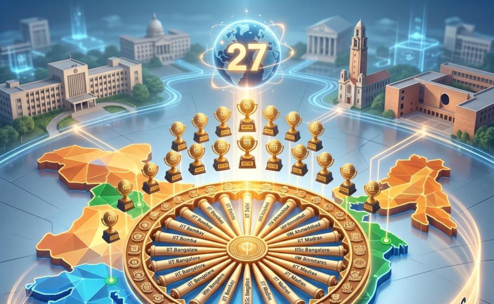 Twelve Indian Colleges Reach Global Top 50 in 2026 QS Rankings