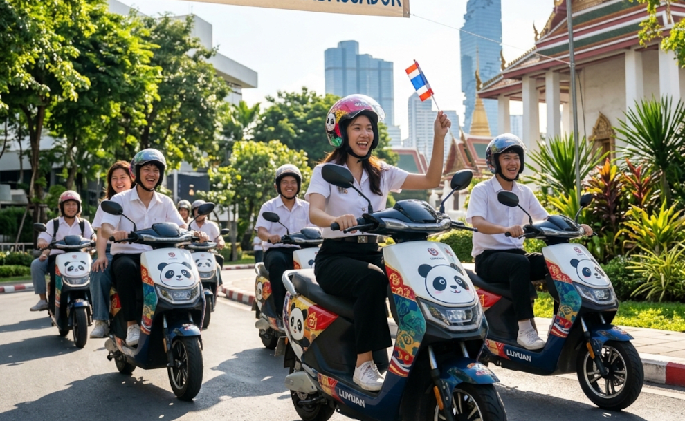 LUYUAN in Bangkok: Smart Electric Bikes for a Greener Tomorrow