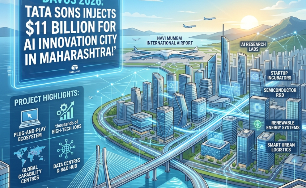 Navi Mumbai AI Hub: Tata's $11B Bet on a Smarter Maharashtra!
