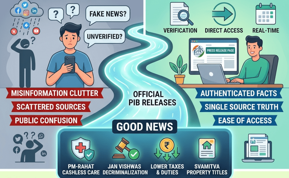 PIB India: Get Real Government News Directly From the Source