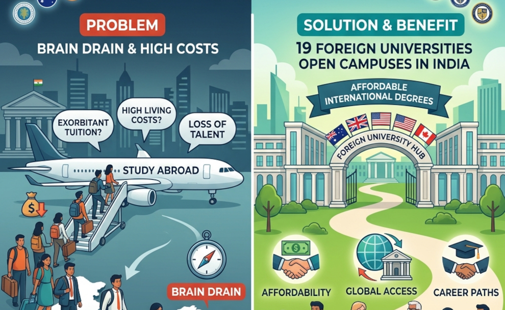 19 Foreign Universities in India: Global Degrees at Home