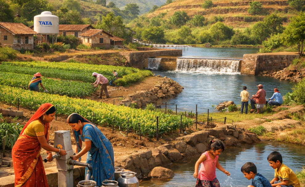 Tata’s Water Mission: Transforming Rural Lives & Farmer Incomes