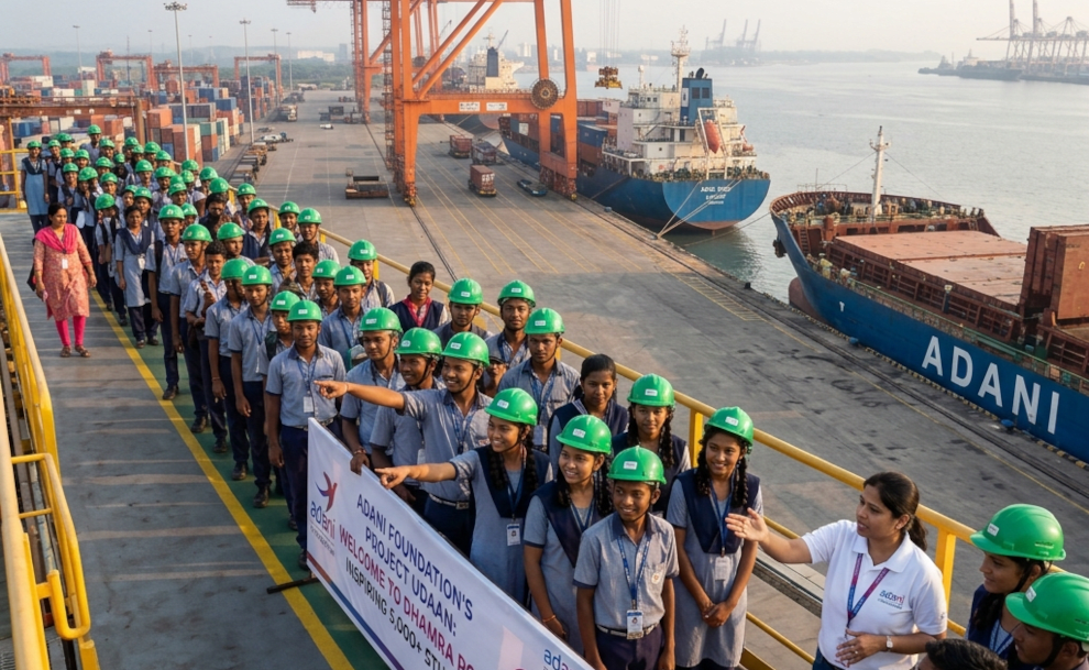 Adani’s Project Udaan: Inspiring 5,000+ Students at Dhamra Port