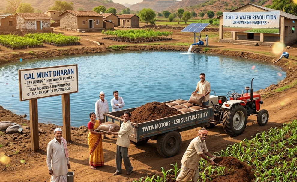 Saving Every Drop: Tata Motors’ Big Plan to Clean 1,500 Lakes