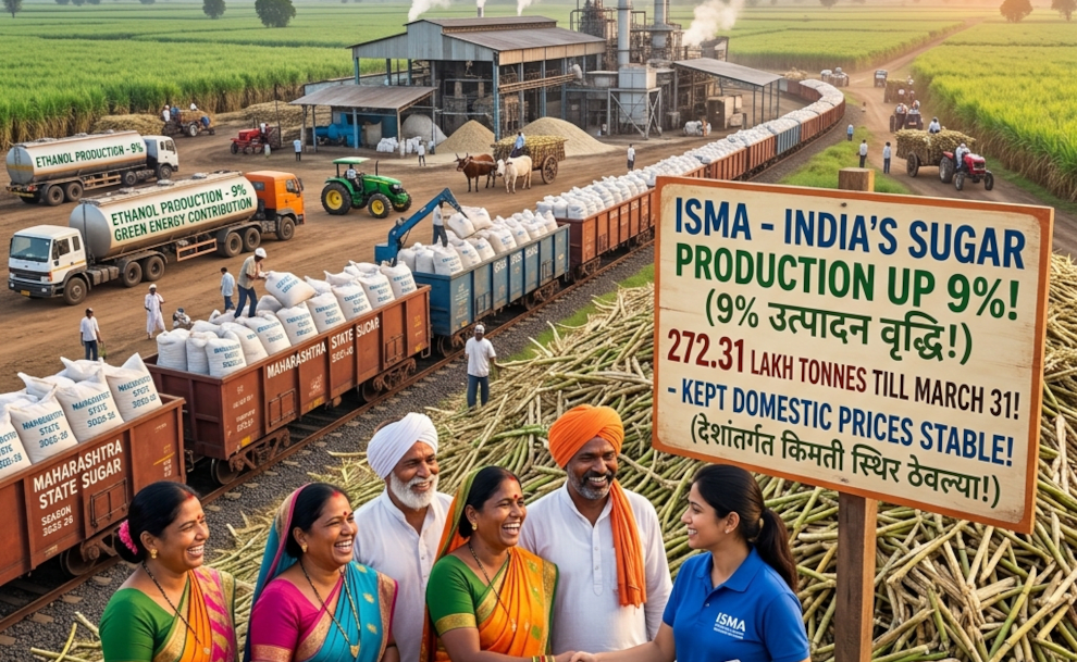 Sugar Output Jumps 9%: Keeping Prices Low and Supplies Sweet