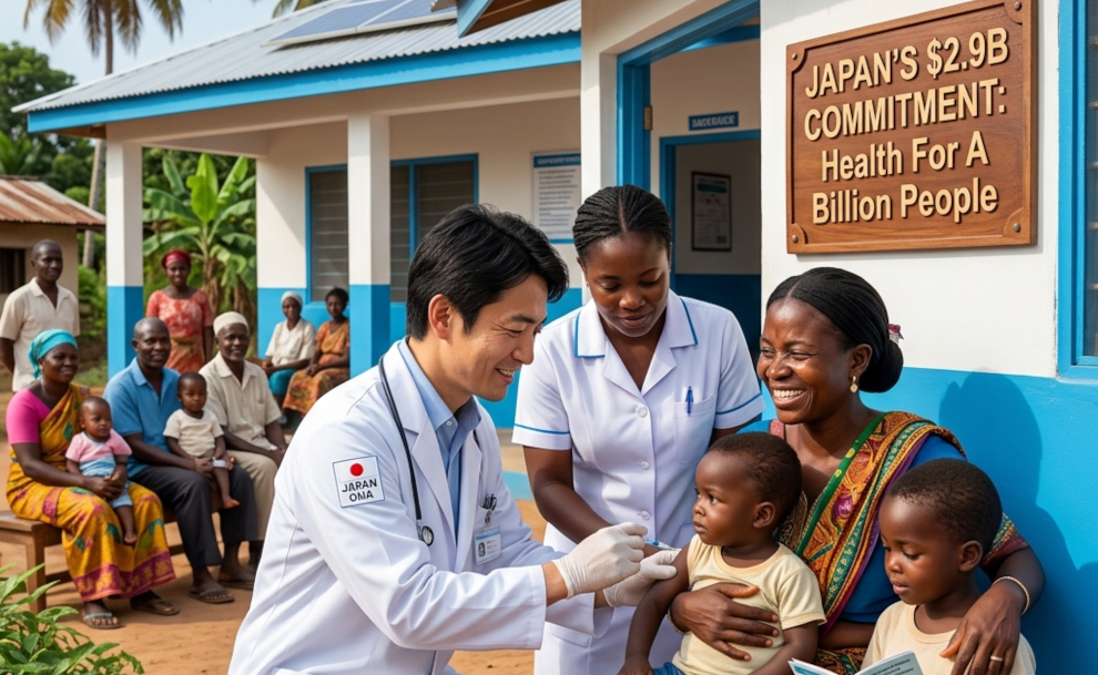 Japan Invests $2.9B to Bring Healthcare to Developing Nations