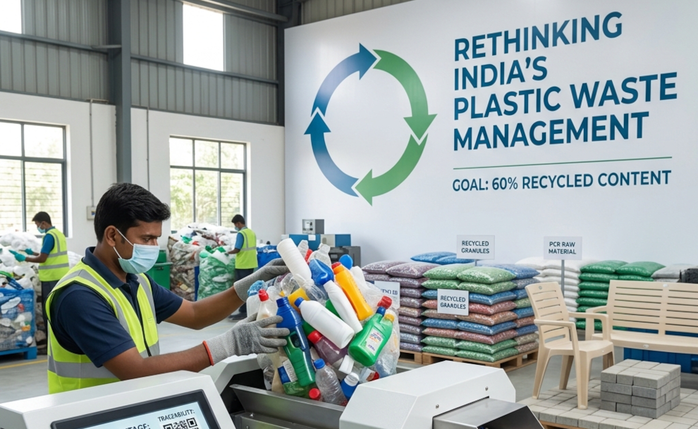 Rethinking Waste: India Mandates Recycled Plastic for a Cleaner Future