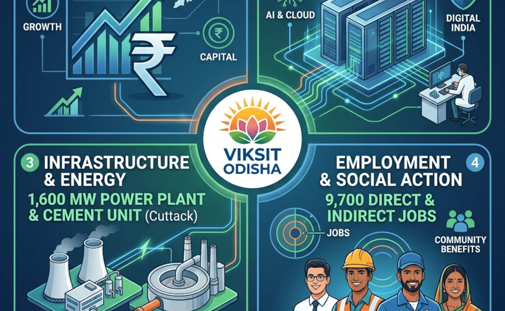 Big Odisha Boost: Adani Group to Invest ₹33,081 Cr in 3 Projects