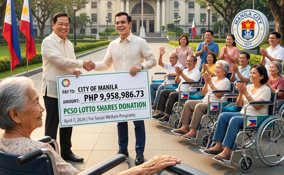PCSO Gives ₱9.9M and 50 Wheelchairs to Help Families in Manila
