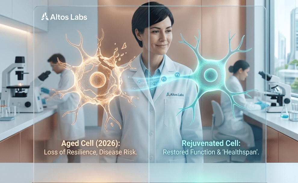 Altos Labs: Can We Reboot Our Cells to Stay Young Forever?