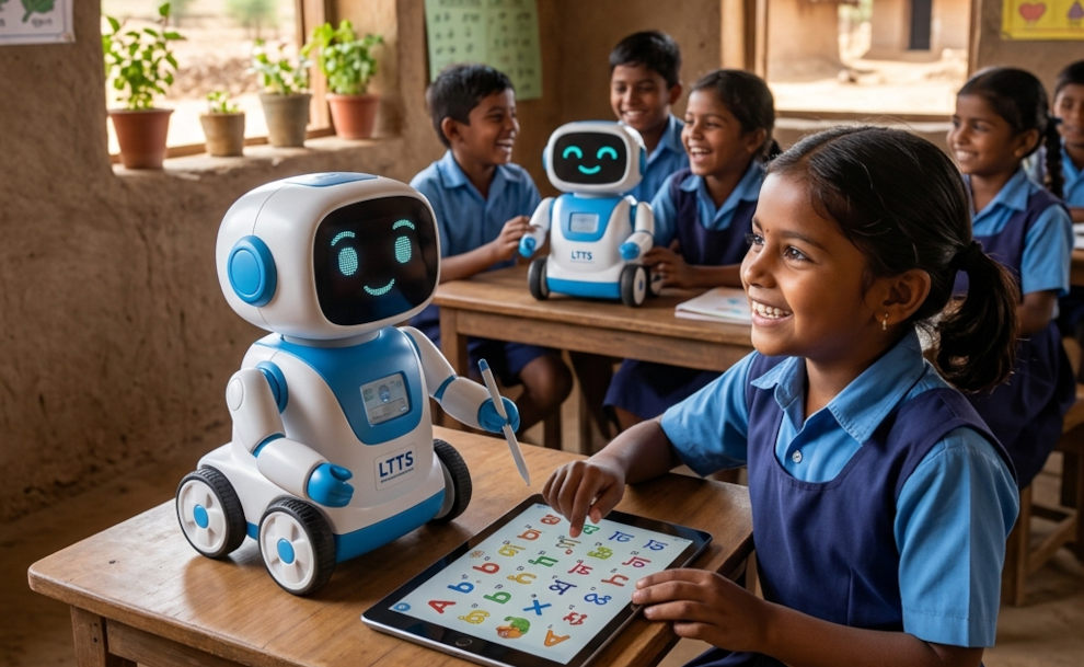 LTTS AI-Robotics Hubs Ignite Digital Dreams in Rural Schools
