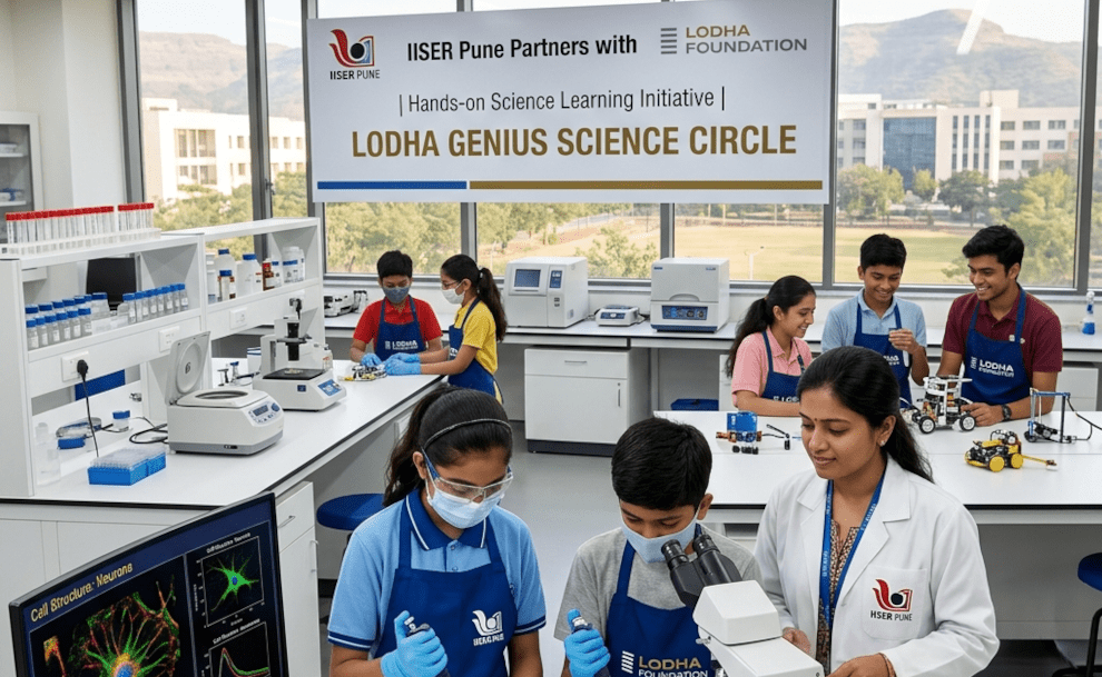 Lodha Group & IISER Pune Team Up to Train Young Scientists