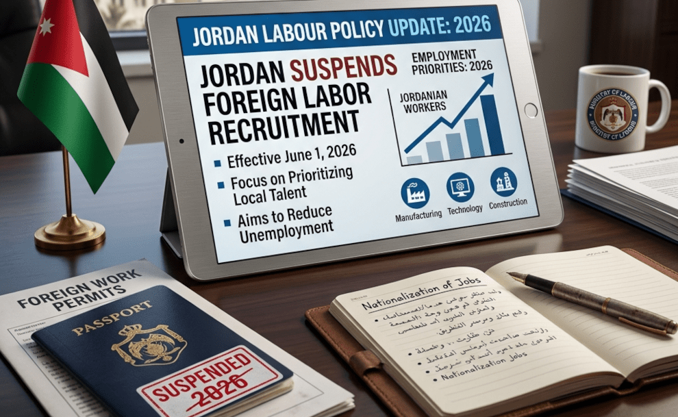 Jordan Prioritizes Local Talent: New Labor Policy Boosts Jobs