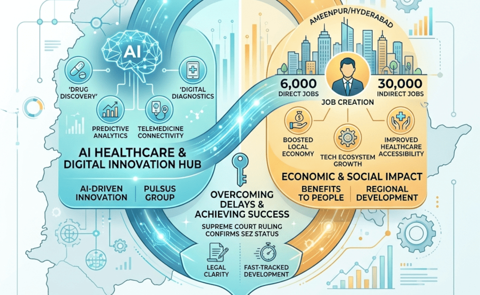 Pulsus Boosts Telangana AI Healthcare Hub with ₹500 Cr Invest