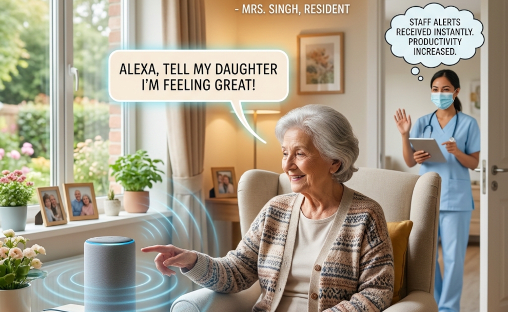 Alexa in Hospitals: A Smart Way to Better Care and Connection