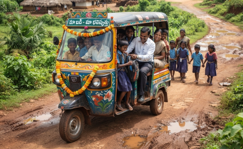 Dedicated Teachers Fuel Tribal Education in Andhra Pradesh Villages