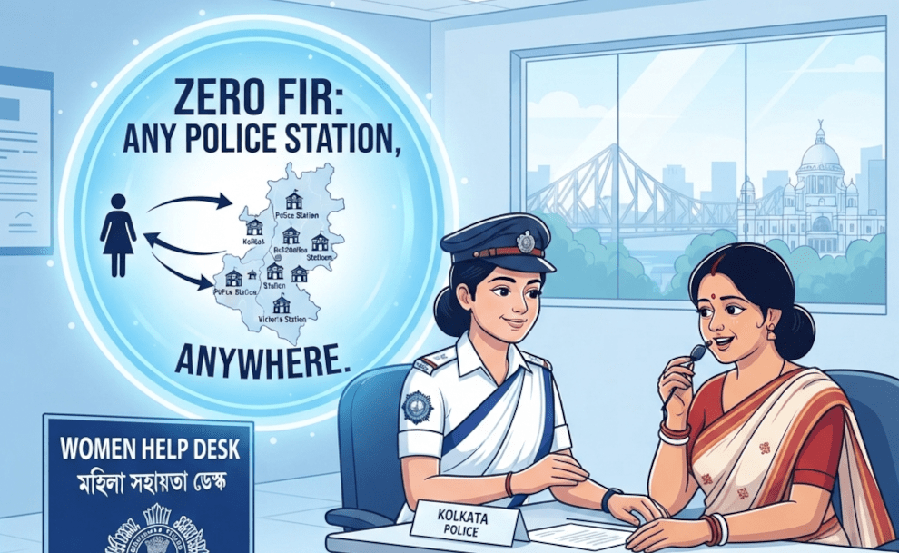 Kolkata Police Empower Women: New Zero FIR & Help Desk Rules