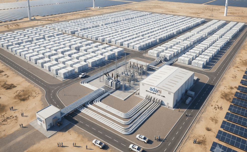 Adani Green's Giant Battery Boosts Profits and Clean Energy