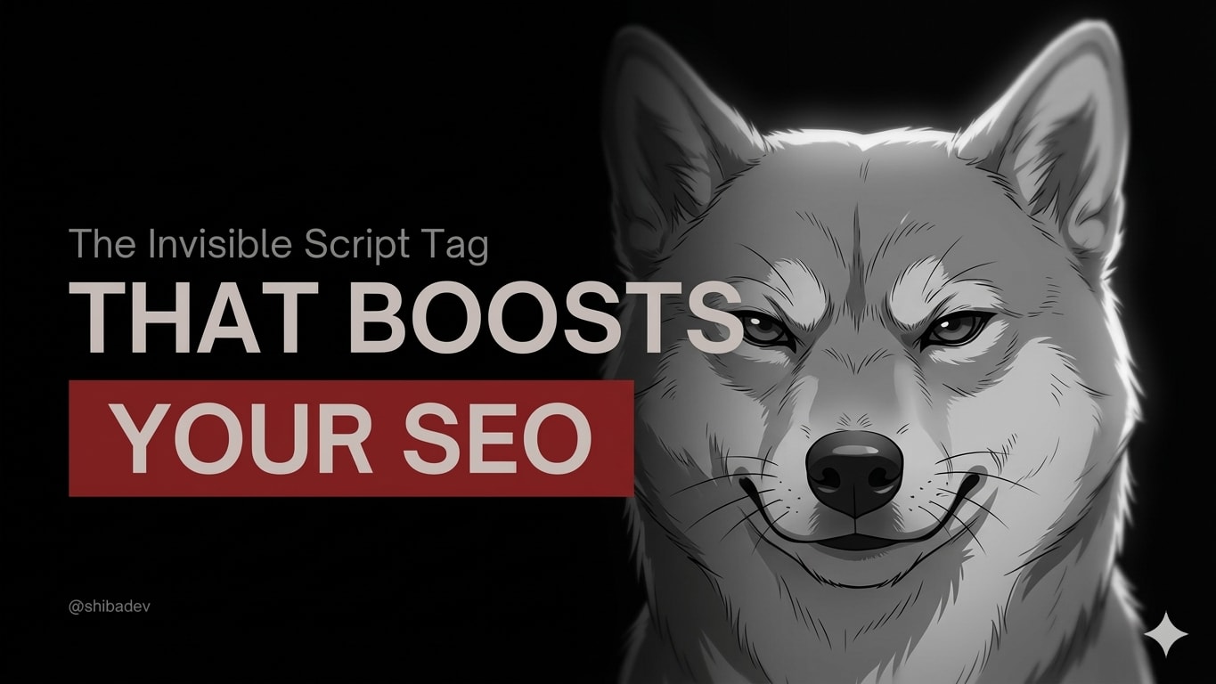 The Invisible Script Tag That Boosts Your SEO