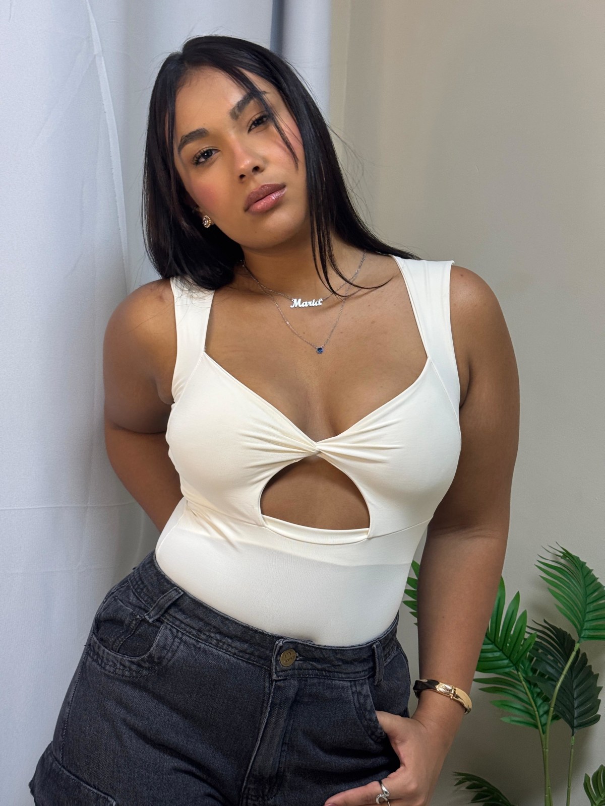 Body Poliamida Primeiro Modelo da Bela & Ella em foto 1