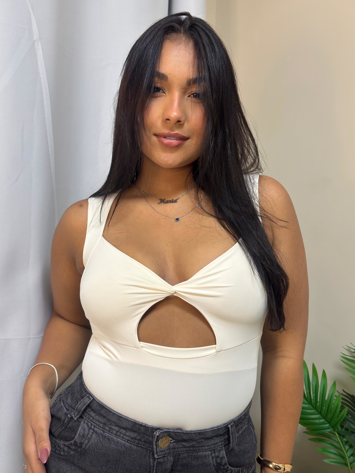 Body Poliamida Primeiro Modelo da Bela & Ella em foto 2