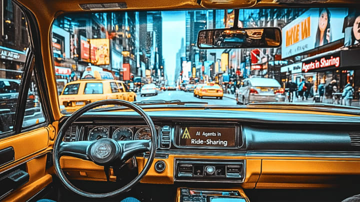 AI Agents in Ride-Sharing