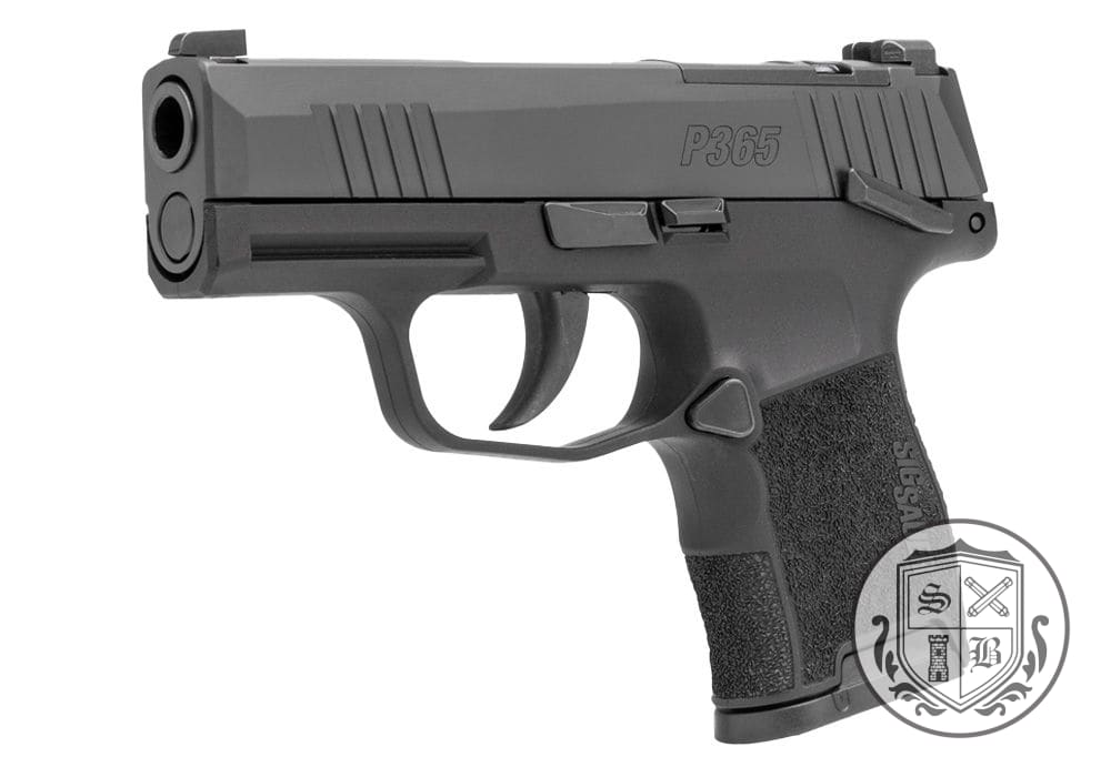 Ships Free - Sig P365 CA Compliant 9mm Micro-Compact - Black / 10 Rounds-img-0